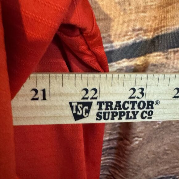 Men's Champion Texas Tech Red Raiders Performance Large Polo Shirt Red Double T - Picture 6 of 7